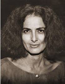 black and white photo of Professor Galia Hatav. She is smiling.