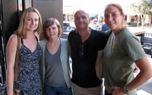 Hope Klug, Sheri Johnson, Matt Smith and Clare Rittschof at the 2010 ISBE meeting in Perth, Australia