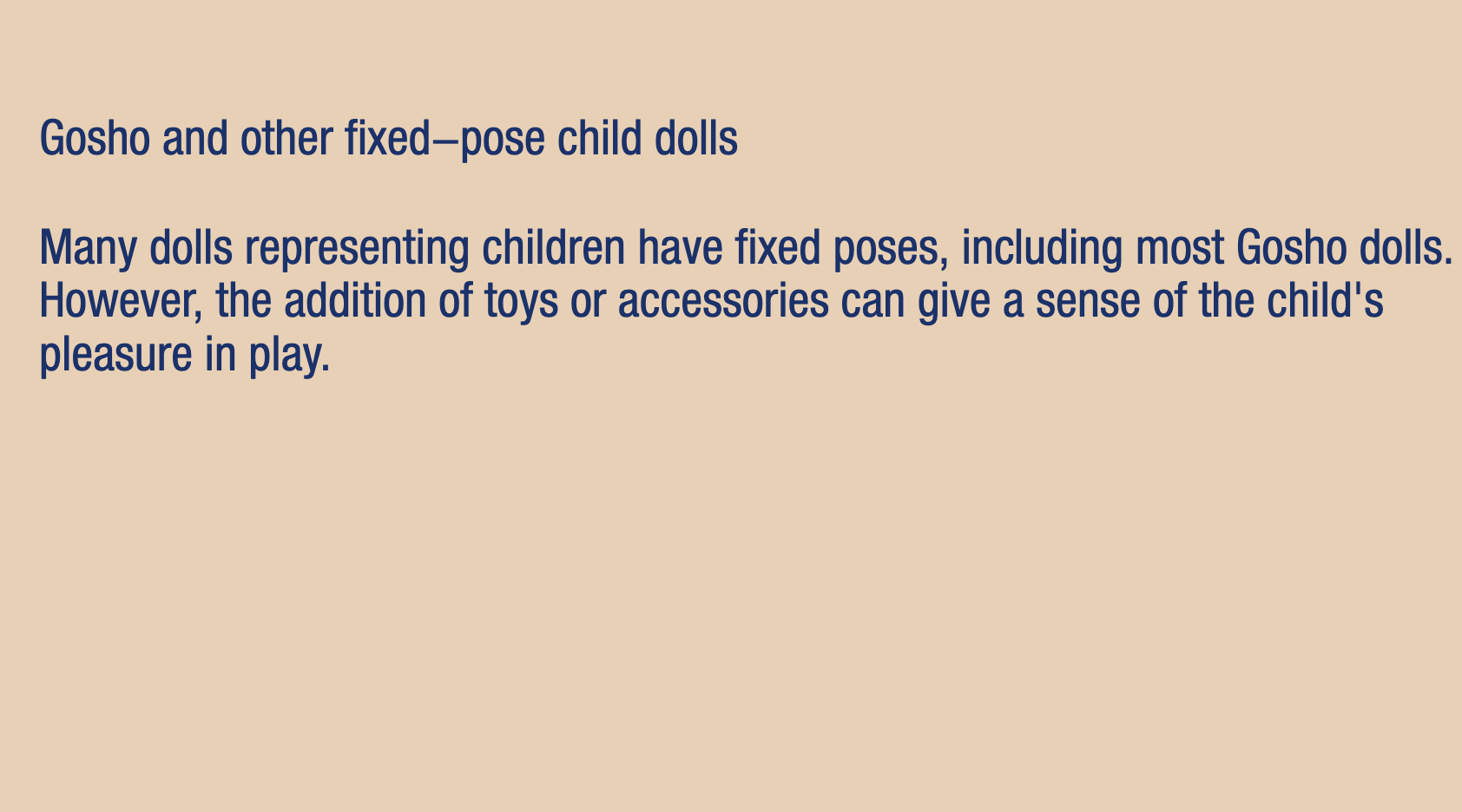 Gosho Dolls