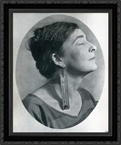 portrait of Mina Loy by Man ray