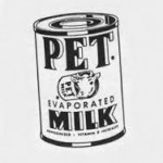 vintage Pet Milk can