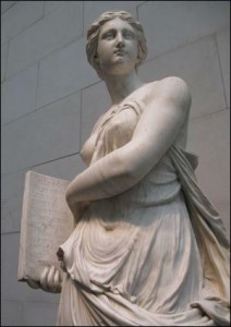 statue of the Muse Kalliope