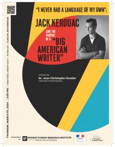 Flyer on Jack Kerouac event- designed by CLAS team
